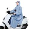 poncho giacca da ciclismo unisex doppia bici/ebike/moto/scooter mantello impermeabile