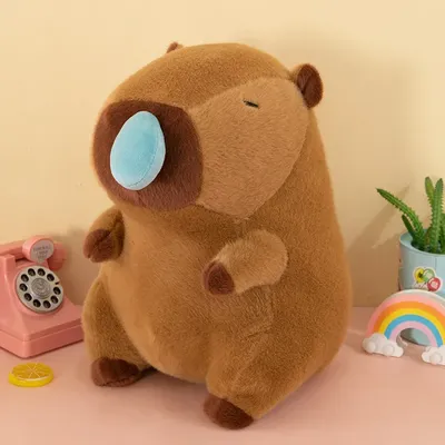 Kapibala Capybara Plush Toy Cute Internet Celebrity Capybara Jun Doll Ugly Cute Doll Guinea Pig Doll
