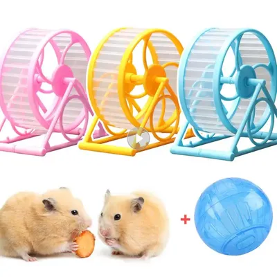 Hamster Silent Running Wheel Anti-jamming Foot Runner Hamster Golden Bear Running Wheel Toy Runner