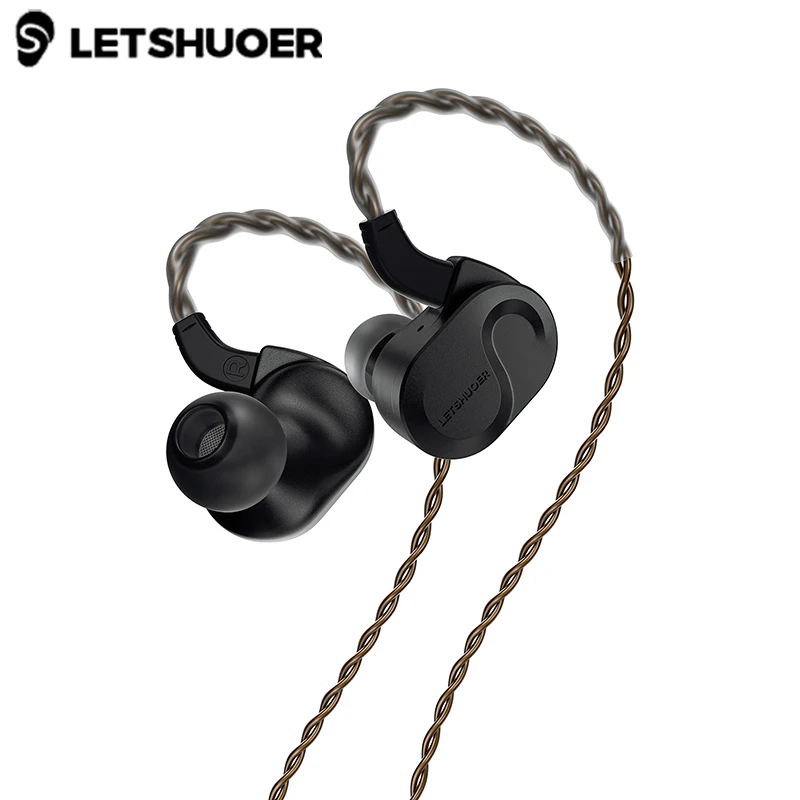 Letshuoer s08 In-Ear-Kopfhörer 13mm planarer magnetischer Treiber monitor Hifi-Kopfhörer mit kabel gebundener Ohrhörer der vierten Generation Image