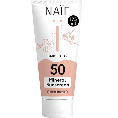 Naif Baby&Kids Minerale Zonnecreme Spf50 175ml 175 ml Sonnenschutzcreme