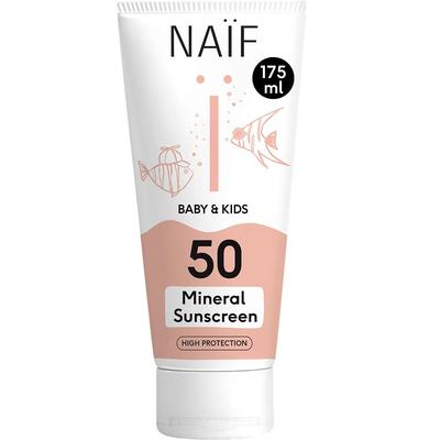 Naif Baby&Kids Minerale Zonnecreme Spf50 175ml 175 ml Sonnenschutzcreme Image