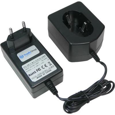 Trade-Shop Universal Akku Ladegerät (1,2V-18V) Ladestation Schnellladegerät für Hitachi WH12DK Image