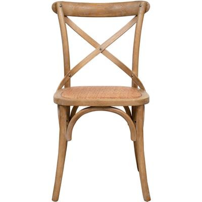 Küchenstuhl 47x86x52 cm Esszimmerstuhl Holz- und Rattanstuhl Moderne Restaurantstühle Thonet Stuhl Image