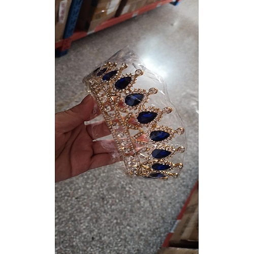 Kristall-Königin-Kronen und Diademe mit Kamm-Stirnband für Frauen und Mädchen Prinzessin-Kronen-Haar-Accessoires für Hochzeit, Geburtstag, Halloween-Kostüm, Cosplay