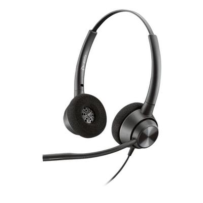 Poly Headset »EncorePro 320« binaural QD schwarz