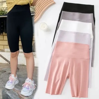Sommer Kinder Leggings Mädchen solide dünne Shorts Kinder Teen weiche atmungsaktive lässige Unterhose Sport Tanz Radhose 5-15y
