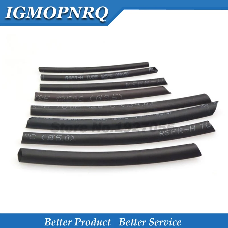 5 Meter Schrumpfschlauch SCHWARZ 0,6 mm 0,8 mm 1 mm 1,5 mm 2 mm 2,5 mm 3 mm 3,5 mm 4 mm 4,5 mm Schrumpfschlauch Schlauchhülse Wickeldraht Image