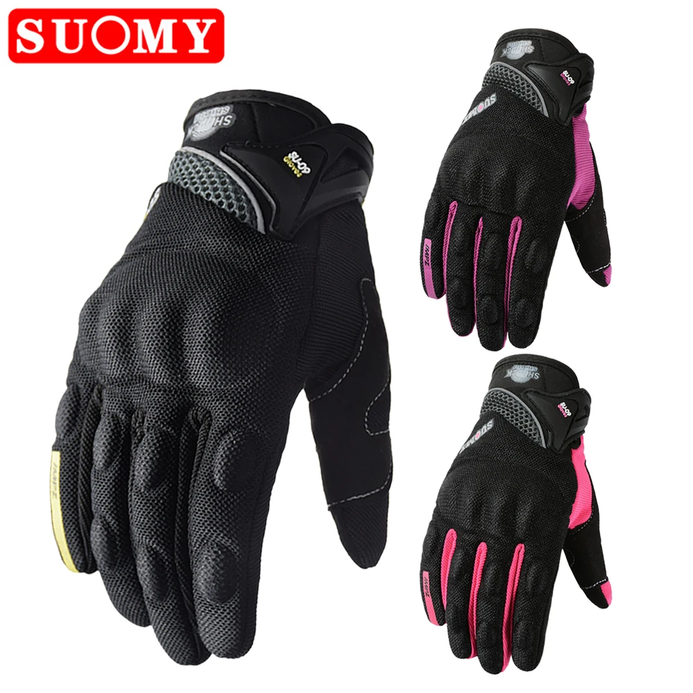 SUOMY gants de Moto été respirant écran tactile Moto Motocross Moto motard gant Moto accessoires pour homme femmes