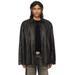 Black L-stoller Leather Jacket