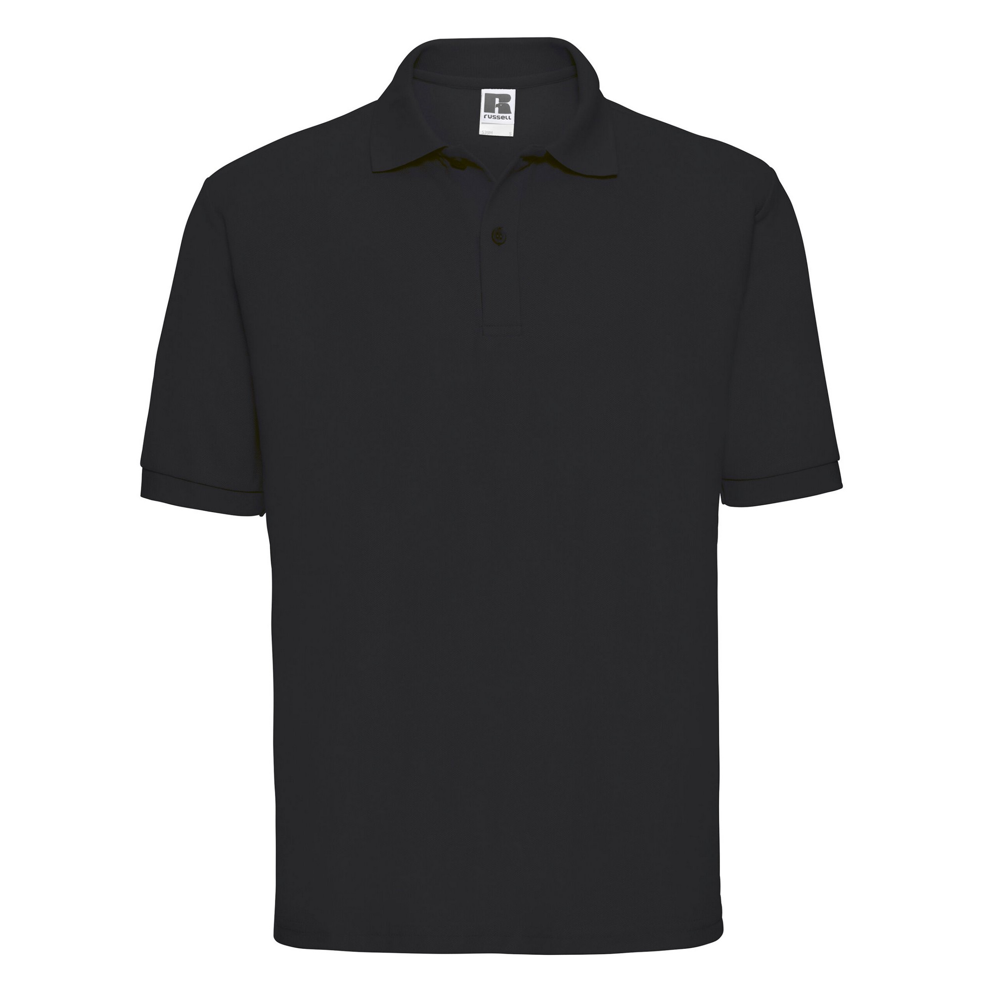 Russell - Poloshirt für Herren (Schwarz) Image