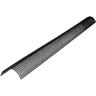 Grille anti-feuilles pour gouttières, pvc noir - 83mm, 2m - 1 pièce - Inefa