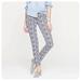 J. Crew Jeans | J. Crew Jeans J. Crew Liberty Print Toothpick Jeans Size 27 Ankle Navy Floral | Color: Blue/Red | Size: 27