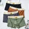 4 pièces hommes culottes coton BoxerShorts sous-vêtements pour hommes hommes boxeurs respirant U