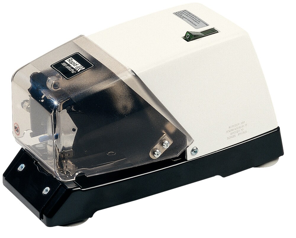 Rapid Elektroheftgerät Classic 100E weiß/schwarz Image