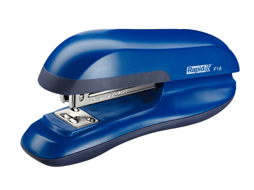 Rapid Heftgerät F16 Kunststoff 20 Blatt Blisterverpackung blau Image