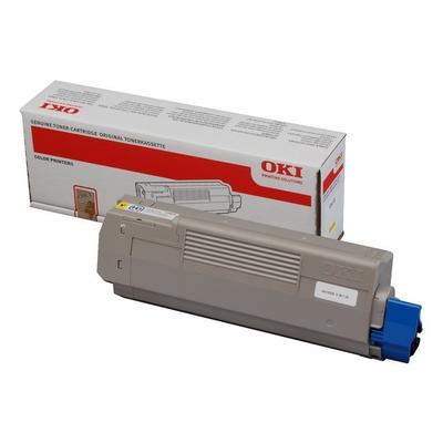 Original OKI 44315305 Toner Gelb