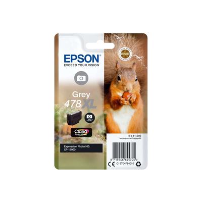 Original Epson C13T04F64010 / 478XL Druckerpatrone Grau