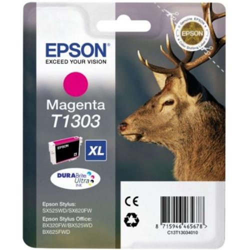 Original Epson C13T13034010 / T1303 Druckerpatrone Magenta