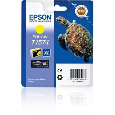 Original Epson C13T15744010 / T1574 Druckerpatrone Gelb Image