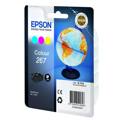 Original Epson C13T26704010 / 267 Druckerpatrone Color