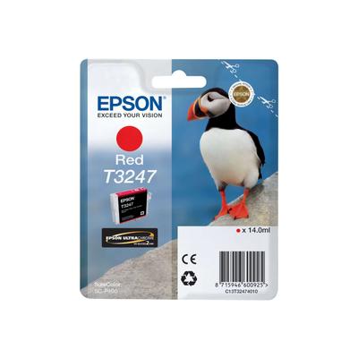 Original Epson C13T32474010 / T3247 Druckerpatrone Rot