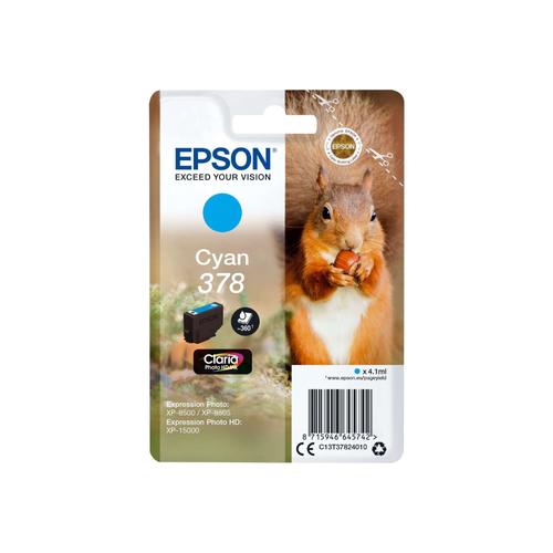 Original Epson C13T37824010 / 378 Druckerpatrone Cyan