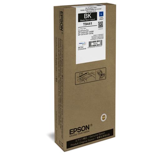 Original Epson C13T944140 / T9441 Druckerpatrone Schwarz