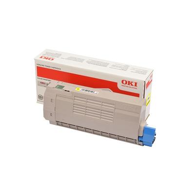 Original OKI 46507613 Toner Gelb