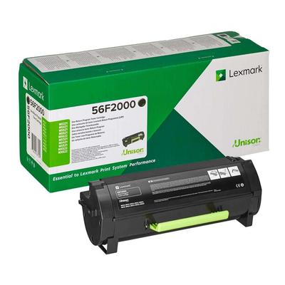 Original Lexmark 56F2000 Toner Schwarz