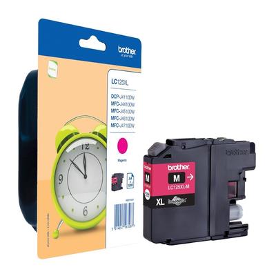 Original Brother LC-125XLM Druckerpatrone Magenta Image