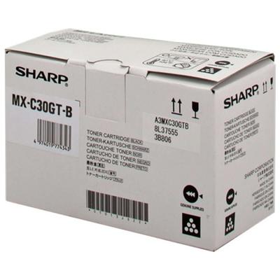 Original Sharp MXC30GTB Toner Schwarz