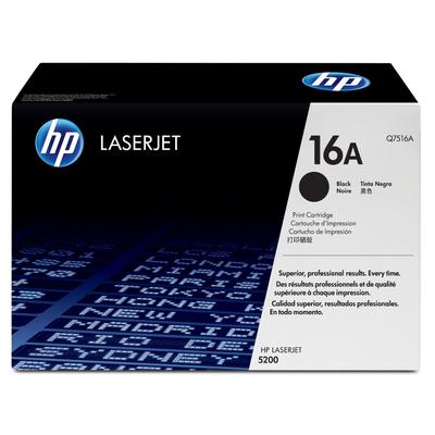 Original HP Q7516A / 16A Toner Schwarz