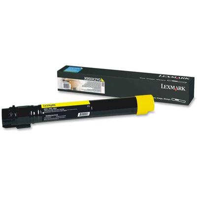 Original Lexmark X950X2YG Toner Gelb