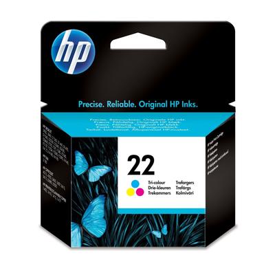 Original HP C9352AE / 22 Druckerpatrone Color (Cyan,Magenta,Gelb)