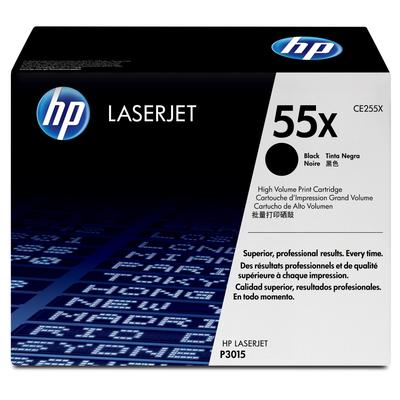 Original HP CE255X / 55X Toner Schwarz