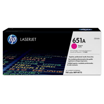 Original HP CE343A / 651A Toner Magenta