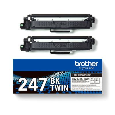 Original Brother TN-247BKTWIN Toner Multipack Schwarz Image