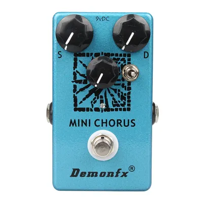 NEW Demonfx High Quality Overdrive Distortion Mini Chorus High Quality Guitar Effect Pedal Chorus