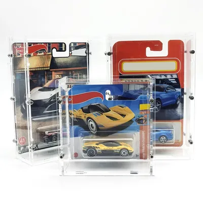 Bob Acrylic 1/64 Model Car Display Case For Hotwheels RLC Acrylic Transparent High Grade