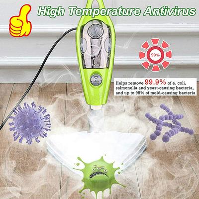 All-in-One 10-in-1 Steam Cleaner for Hardwood Floors, Tiles, Carpets, and Windows