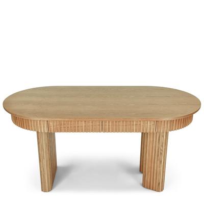 Schreibtisch ADRIANO - Schreibtisch, Helles Holz, B160
