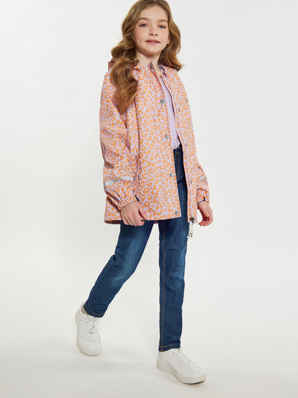 Schmuddelwedda Regenjacke Mädchen orange, 116 Image