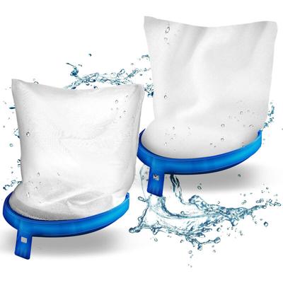2x Ersatzfilter für Poolsauger bis zu 15 m³ (15000 Liter) Filter für groben und feinen Schmutz Image