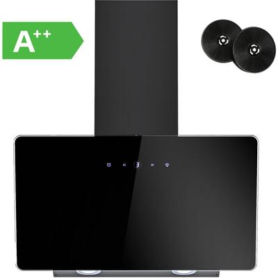 Dunstabzugshaube 60cm, Abluft/Umluft-Dunstabzugshaube mit Touch Control,LEDs, Bürstenloser Image