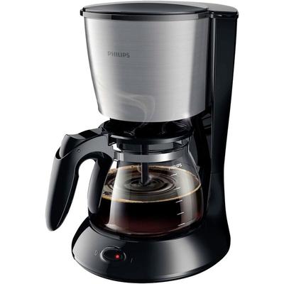 Home Daily Collection HD7462/20 Kaffeemaschine Schwarz, Metall Fassungsvermögen Tassen=15 - Philips Image