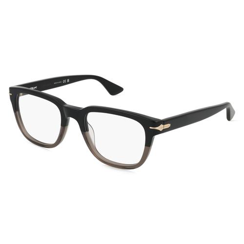 Montblanc MB0305O Herren-Brille inkl. Gläser Vollrand Eckig Recycled Acetat-Gestell 51mm/21mm/145mm, schwarz