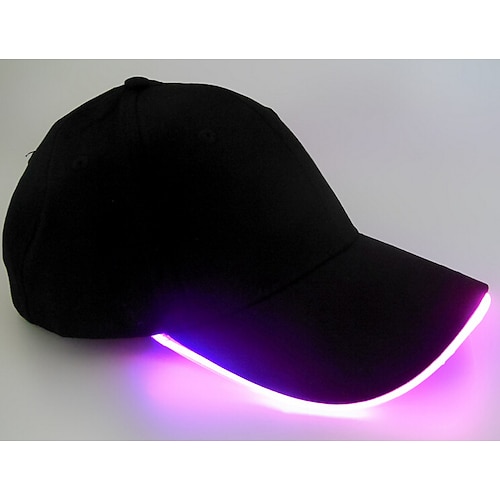 1 stück led-kappe leucht hut für männer und frauen usb ladekabel licht für party home hohlen dekoration Image