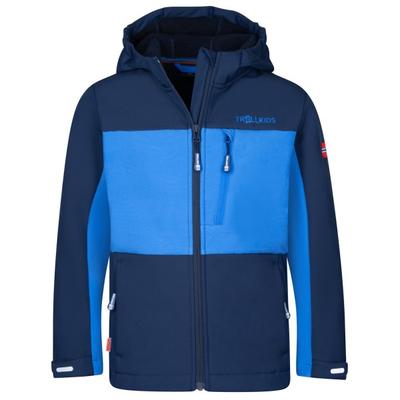 Trollkids - Kid's Bergsfjord Winter Softshell Jacket - Softshelljacke Gr 98 blau
