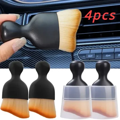 Household Cleaning Supplies Car Interior Cleaning Brush Dust Removal From Gaps Body Beauty Brush